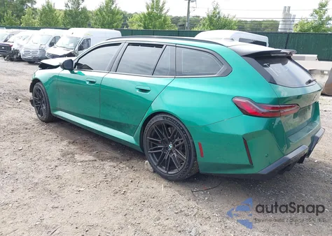 2025 BMW M5 z USA, uszkodzony, nr VIN WBS83GV09SCU71845